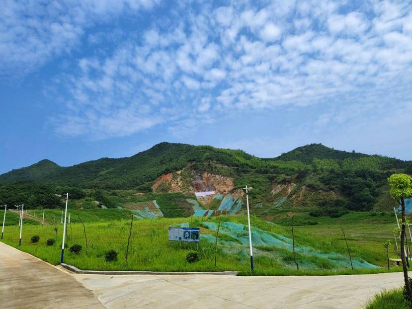 銅山、前山露天采坑復(fù)墾項(xiàng)目完成